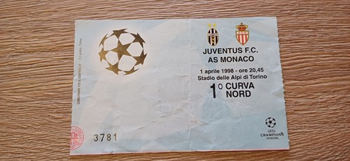 Ticket 1998 juventus as - 1998,